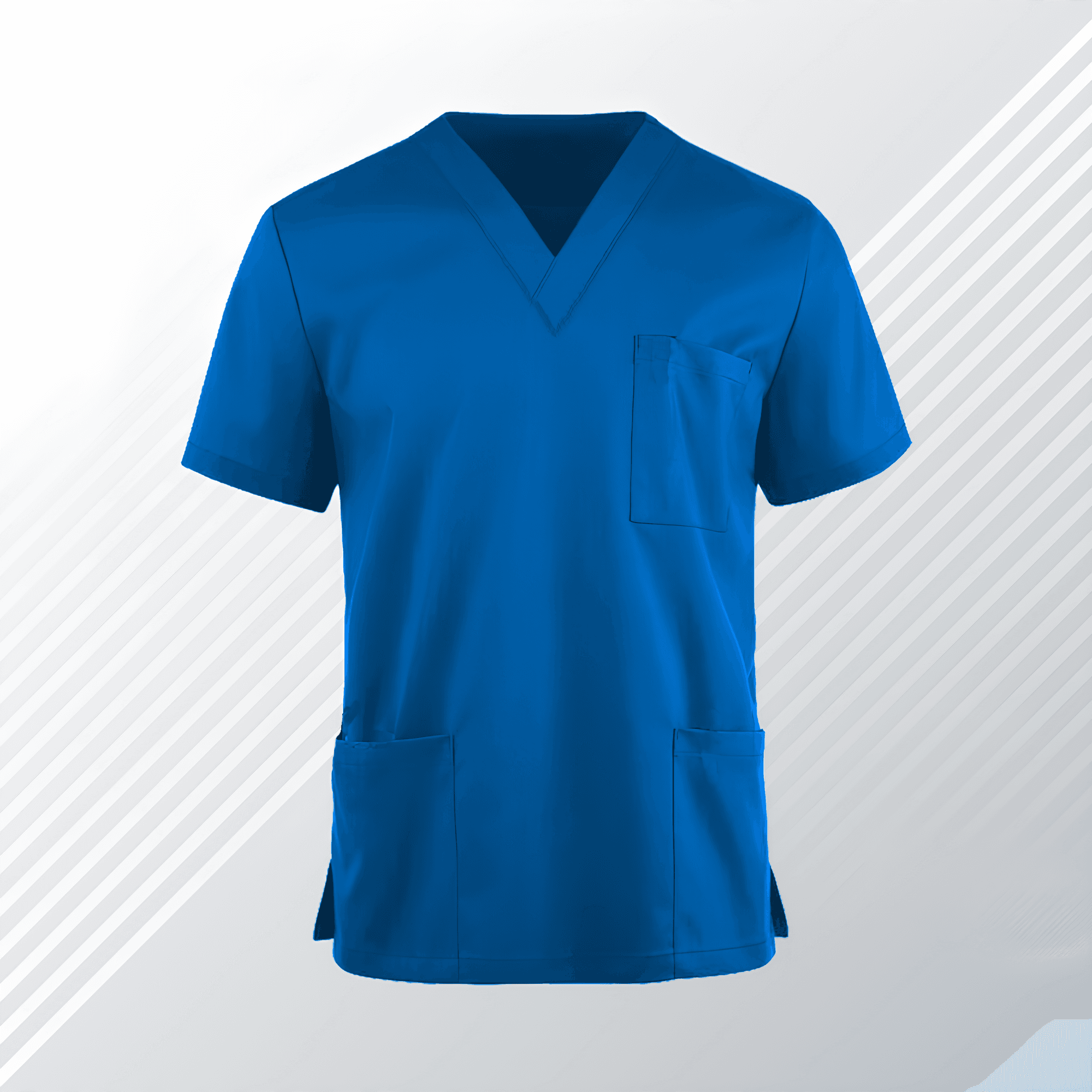 Medizinische Bluse TEAM-EXP Royal - medizinische Kleidung