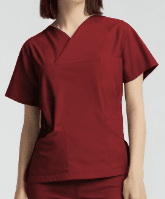 Rote OP-Bluse LITE-MAX - OP-Blusen