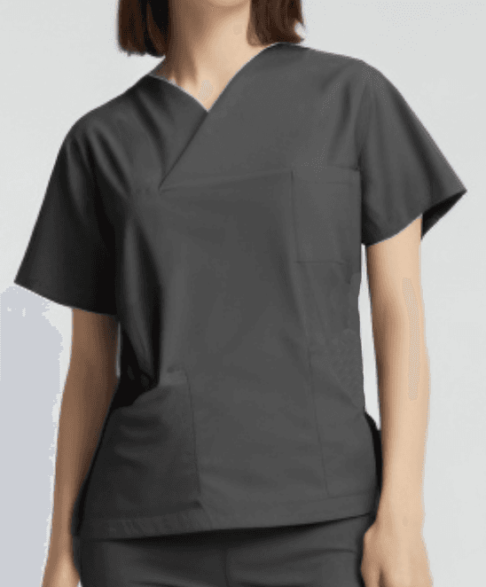 Graue OP-Bluse LITE-MAX - OP-Blusen
