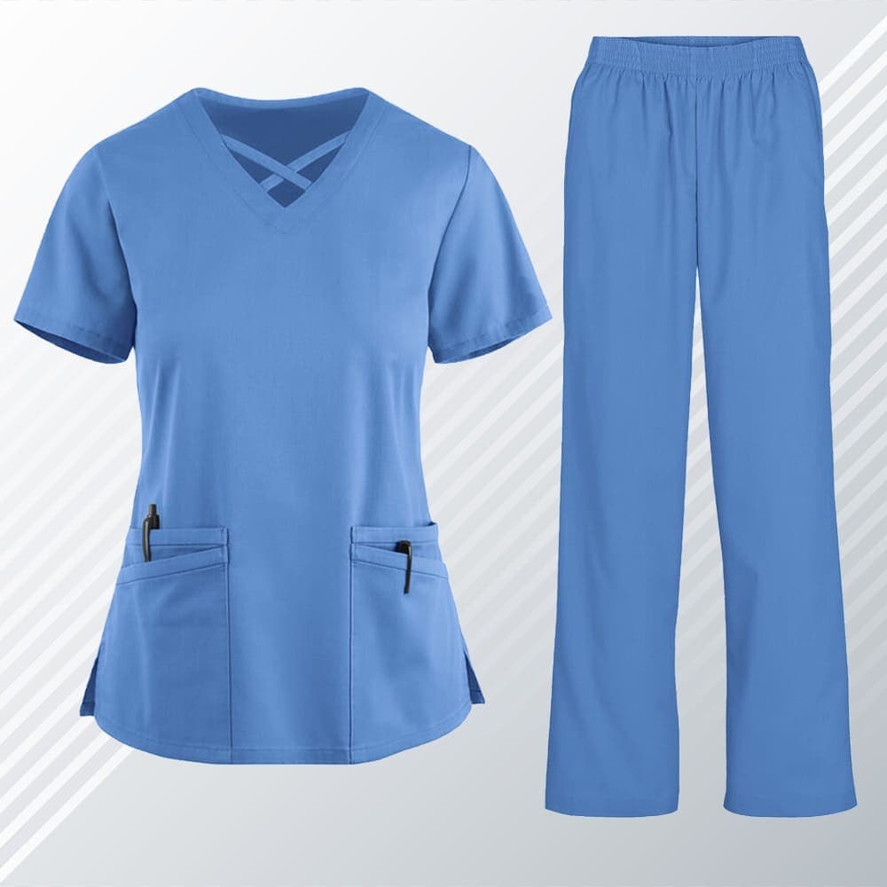 Set Ceris/Classic Hellblau - Damen-Medizinset