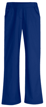 Medizinische Hose Pingi Zwei Taschen Zierhosenschlitz Dunkelblau - medizinische Damenhosen