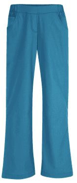 Medizinische Hose Pingi Zwei Taschen Zierhosenschlitz Jade - medizinische Damenhosen